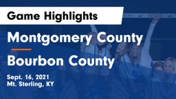 Montgomery County  vs Bourbon County Game Highlights - Sept. 16, 2021
