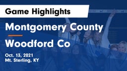 Montgomery County  vs Woodford Co Game Highlights - Oct. 13, 2021