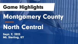 Montgomery County  vs North Central Game Highlights - Sept. 9, 2023