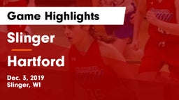 Slinger  vs Hartford  Game Highlights - Dec. 3, 2019