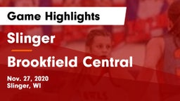 Slinger  vs Brookfield Central  Game Highlights - Nov. 27, 2020