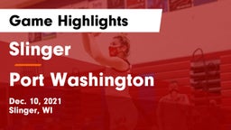 Slinger  vs Port Washington  Game Highlights - Dec. 10, 2021