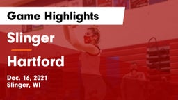 Slinger  vs Hartford  Game Highlights - Dec. 16, 2021