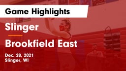 Slinger  vs Brookfield East  Game Highlights - Dec. 28, 2021