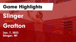 Slinger  vs Grafton  Game Highlights - Jan. 7, 2022