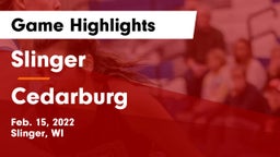 Slinger  vs Cedarburg  Game Highlights - Feb. 15, 2022