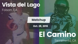 Matchup: Vista del Lago High vs. El Camino  2016