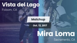 Matchup: Vista del Lago High vs. Mira Loma  2017