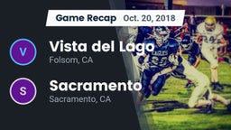 Recap: Vista del Lago  vs. Sacramento  2018