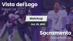 Matchup: Vista del Lago High vs. Sacramento  2019