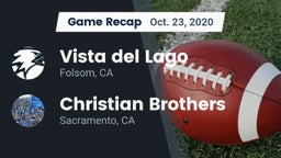 Recap: Vista del Lago  vs. Christian Brothers  2020