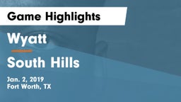 Wyatt  vs South Hills  Game Highlights - Jan. 2, 2019