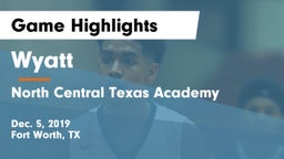 Wyatt  vs North Central Texas Academy Game Highlights - Dec. 5, 2019