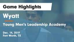 Wyatt  vs Young Men's Leadership Academy Game Highlights - Dec. 14, 2019