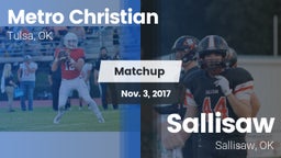 Matchup: Metro Christian vs. Sallisaw  2017