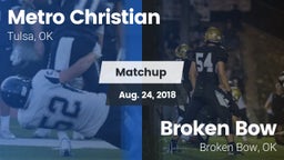 Matchup: Metro Christian vs. Broken Bow  2018