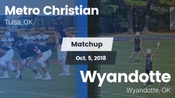 Matchup: Metro Christian vs. Wyandotte  2018