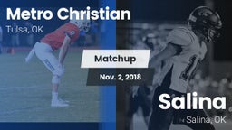 Matchup: Metro Christian vs. Salina  2018