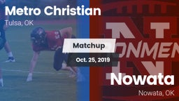 Matchup: Metro Christian vs. Nowata  2019