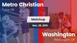 Matchup: Metro Christian vs. Washington  2019
