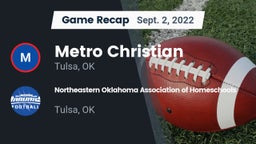 Recap: Metro Christian  vs. Northeastern Oklahoma Association of Homeschools 2022