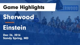 Sherwood  vs Einstein  Game Highlights - Dec 26, 2016