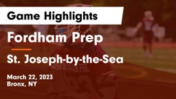 Fordham Prep  vs St. Joseph-by-the-Sea  Game Highlights - March 22, 2023