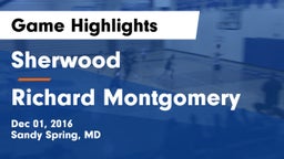 Sherwood  vs Richard Montgomery  Game Highlights - Dec 01, 2016