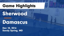 Sherwood  vs Damascus  Game Highlights - Dec 10, 2016