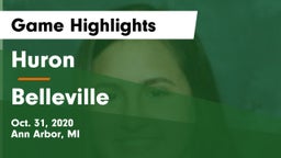 Huron  vs Belleville  Game Highlights - Oct. 31, 2020