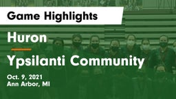 Huron  vs Ypsilanti Community  Game Highlights - Oct. 9, 2021