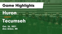 Huron  vs Tecumseh  Game Highlights - Oct. 26, 2021