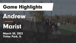 Andrew  vs Marist  Game Highlights - March 30, 2022