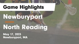 Newburyport  vs North Reading  Game Highlights - May 17, 2023