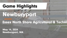 Newburyport  vs Essex North Shore Agricultural & Technical School Game Highlights - May 14, 2024