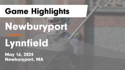 Newburyport  vs Lynnfield  Game Highlights - May 16, 2024