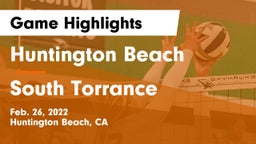 Huntington Beach  vs South Torrance Game Highlights - Feb. 26, 2022
