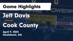 Jeff Davis  vs Cook County Game Highlights - April 9, 2024