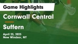 Cornwall Central  vs Suffern  Game Highlights - April 23, 2023