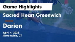 Sacred Heart Greenwich vs Darien  Game Highlights - April 4, 2023