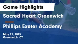 Sacred Heart Greenwich vs Phillips Exeter Academy  Game Highlights - May 21, 2023