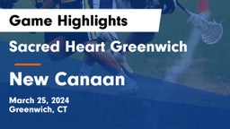 Sacred Heart Greenwich vs New Canaan  Game Highlights - March 25, 2024