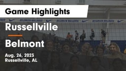 Russellville  vs Belmont  Game Highlights - Aug. 26, 2023
