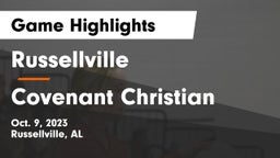 Russellville  vs Covenant Christian Game Highlights - Oct. 9, 2023