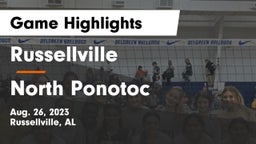 Russellville  vs North Ponotoc  Game Highlights - Aug. 26, 2023