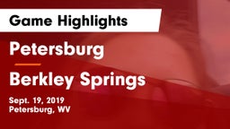 Petersburg  vs Berkley Springs Game Highlights - Sept. 19, 2019
