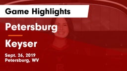 Petersburg  vs Keyser Game Highlights - Sept. 26, 2019