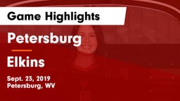 Petersburg  vs Elkins Game Highlights - Sept. 23, 2019