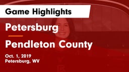 Petersburg  vs Pendleton County  Game Highlights - Oct. 1, 2019