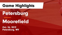 Petersburg  vs Moorefield Game Highlights - Oct. 26, 2019